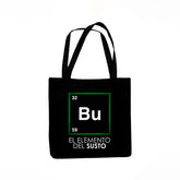 EL ELEMENTO DEL SUSTO  Tote bag
